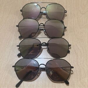 Aviator Reflective Sunglasses